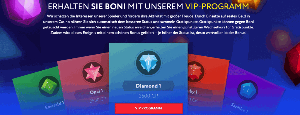 EU Slot Casino Vip Programm