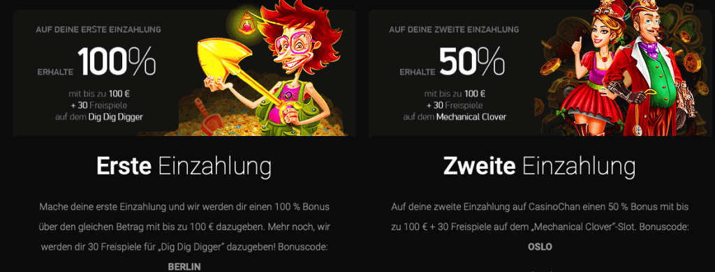 Casino Chan Bonus Aktionen