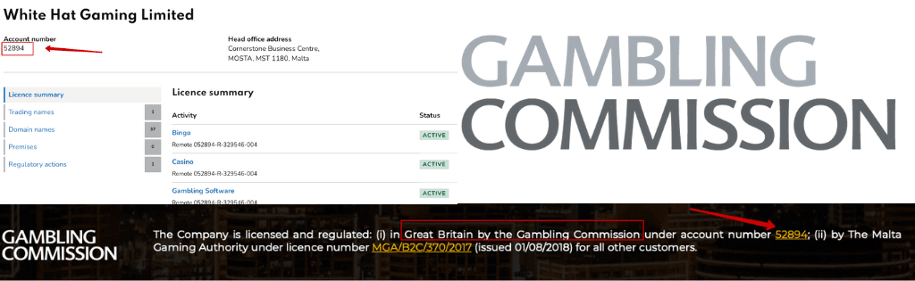 UK Gambling Commission logo